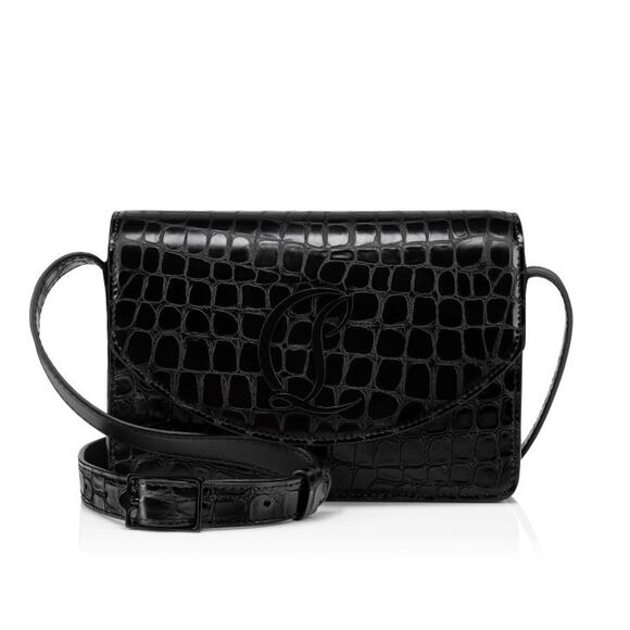 Christian Louboutin Loubi54 Crossbody bag - Alligator embossed calf leather - Picture 2 of 16